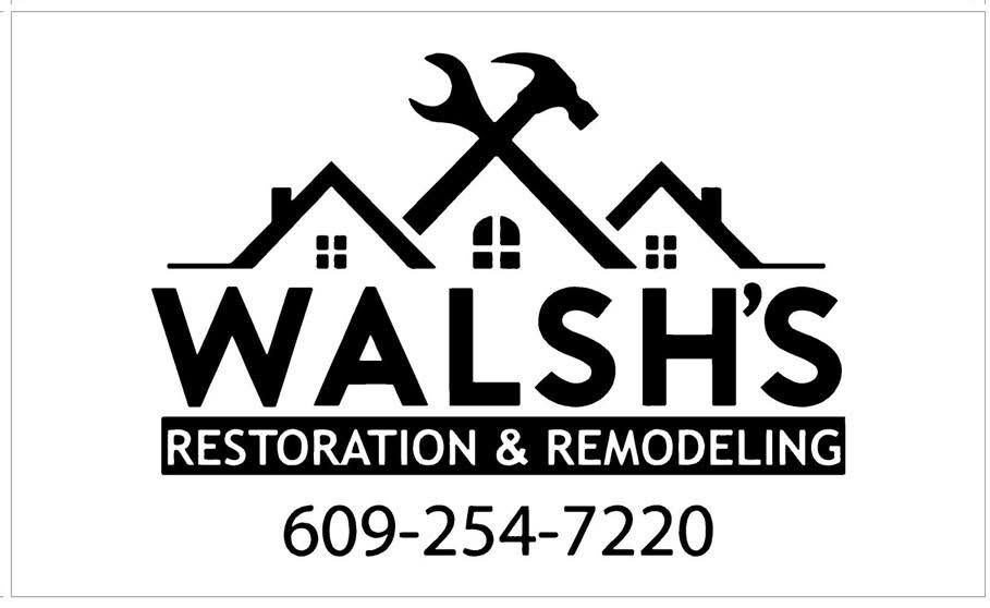 Walsh's Restoration & Remodeling logo