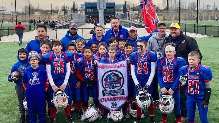 Washington Township Minutemen team celebration